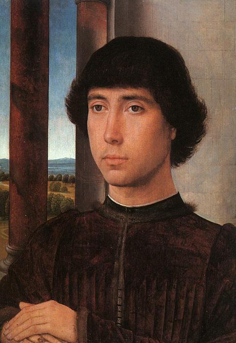 Hans Memling Portrait of a Young Man    kk